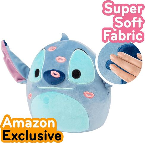 Squishmallows 8-Inch Stitch - Official Jazwares Disney Easter Plush - Collectible Soft Squishy Stuffed Animal Toy - Gift for Kids, Girls, Boys in Saudi Arabia