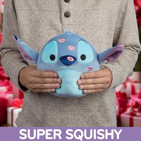 Squishmallows 8-Inch Stitch - Official Jazwares Disney Easter Plush - Collectible Soft Squishy Stuffed Animal Toy - Gift for Kids, Girls, Boys in Saudi Arabia