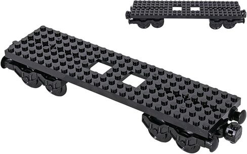 6in1 City Freight Train Car Building ، ألعاب DIY للشباب والبالغين ، متوافقة مع ملحق LEGO 630 (مجموعة قطار 6in1) in Kuwait