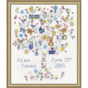 Cross Stitch Kit - Love Baby Boy