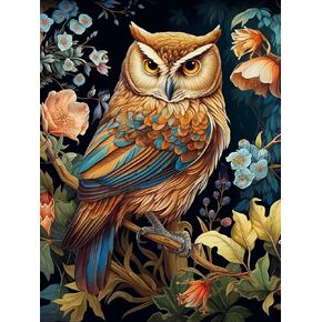 Bimkole 5D Diamond Painting Kits for Adults Flag Eagle, Full Drill Animal DIY Rhinestone Embroidery Set Paint with Diamonds Art by Number Kits Cross Stitch Home Wall Craft Decoration 12X16 inch