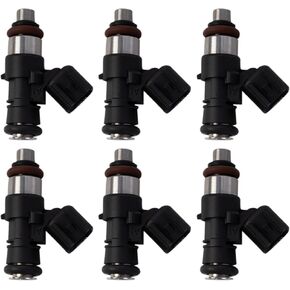 TRQ 6pc Engine Fuel Injector Set for Ford Lincoln Mazda V6 3.5L New