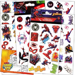 Stickers for Kids - Sheets of Stickers Bundle Includes Specialty Separately Licensed GWW Reward Stickers (Spiderman)