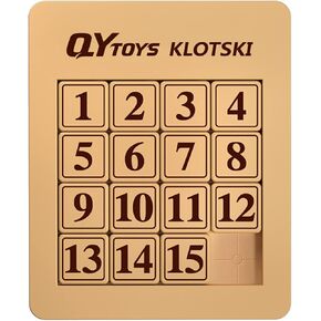 Cuberspeed magnetized Klotski Puzzle Slide Number Puzzle Puzzle Brain Teasers Toy Tangram Jigsaw Intelligence 15 Klotski Puzzle