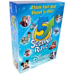 5 Second Rule Game Jr. - Simple Questions Card Game for Family Fun, Party, Kids, Travel, Game Night & Sleepovers - Think Fast and Shout Out Answers - For Ages 6+