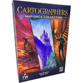 Thunderworks Games - Cartographers: A Roll Player Tale | Award-Winning Game of Fantasy Map Drawing | Strategy Board Game | Flip and Write | Family Game for 1-100 Players | 30-45 Minutes