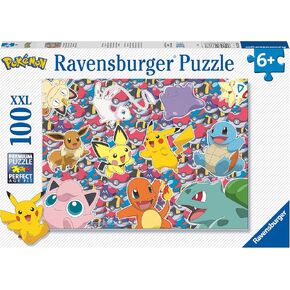 Ravensburger Pokemon Jigsaw Puzzles for Kids Age 6 Years Up - XXL 100 Pieces - Pikachu Toys