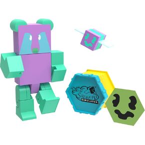 Bee Swarm Simulator – Gummy Bear Action Figure Pack w/Mystery Bee & Honeycomb Case (5" Articulated Figures & Bonus Items, Series 1)