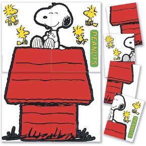 Eureka Back to School Giant Character Snoopy and Dog House Bulletin Board Set, Classroom Supplies, 48'' x 34'', 8 pc.