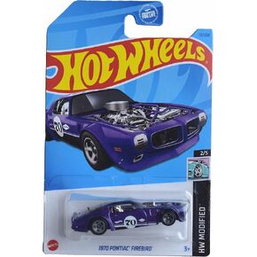 Mattel Hot Wheels 1970 Pontiac Firebird, HW Modified 2/5 [Purple] 18/250