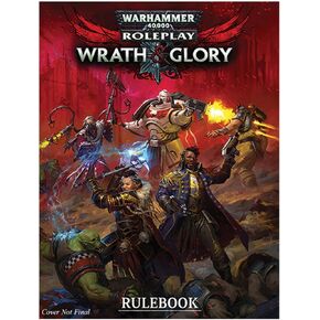 CUBICLE 7 Warhammer 40000 | Wrath & Glory Core Rulebook | Roleplaying Game | 2+ Players | Ages 14+ | 60 to 90 Minutes Playing Time