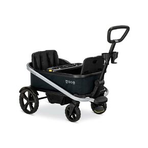 BOB Gear Renegade Canopy Stroller Wagon with 3 Seats, 5-Point Harness System, All-Terrain Tires, and Push and Pull Handle, Nightfall