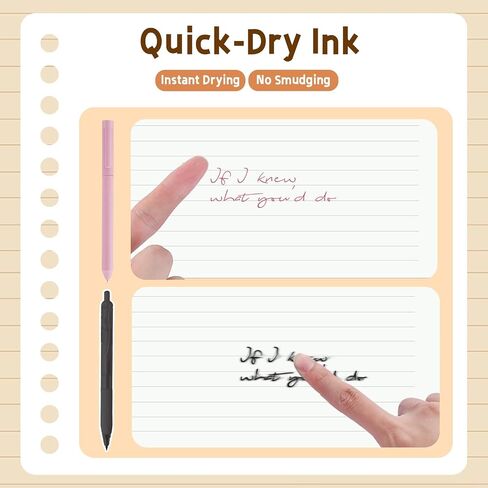 Colored Pens, 6Pcs Colorful Gel Pens 0.5mm Colored Ink Quick-Dry Pens Fine Point Smooth Writing Pens for Journaling Note Taking, Gift for Kids and Students (12 Pcs Morandi A & Vintage A) in Saudi Arabia