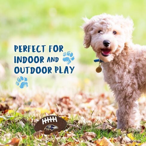 NFL Pittsburgh Steelers Mega-Chew Hard Nylon Bacon-Flavored Dog Bone Football Goal Post Chew Toy. Interactive Tasty Fun Dog Chew Toy. Indestructible Strong & Durable Pet Chew Toy. Extra Tough Dog Toys in Saudi Arabia