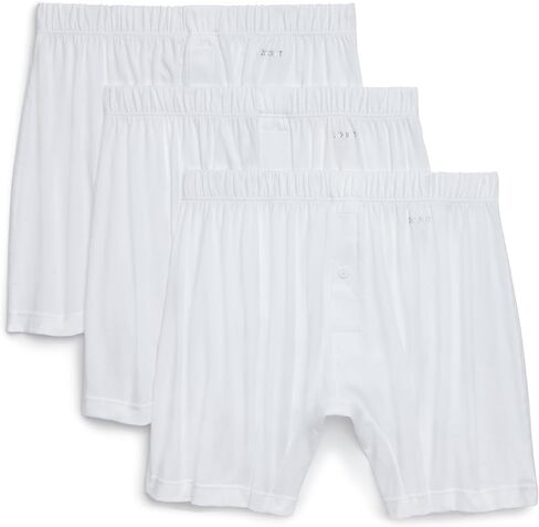 2(X)IST mens Pima Cotton Knit Boxer 3-pack in Kuwait