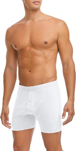 2(X)IST mens Pima Cotton Knit Boxer 3-pack in Kuwait