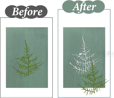 QIANYU 20 ورقة ورقة خلوية مع ورقة واحدة أكريليك لوحة الطباعة أدوات ورق الطباعة عالية الحساسية الطبيعة رسم الطباعة شمس الشمس الشمسية تنشيط ورقة A5 للزهرة الصحافة DIY الفنون الحرف المشاريع in Kuwait