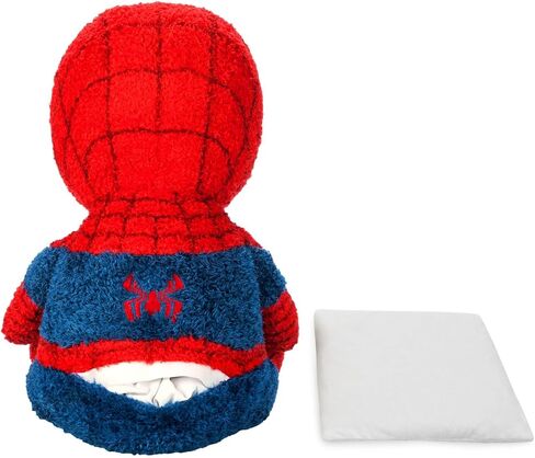 Disney Store Official Weighted Plush - Spider-Man - Soft Stuffed Animal with Fuzzy Terry-Like Fabric - 2.5 lb Removable Weight - Ideal Mickey Mouse Toy for Snuggling in Saudi Arabia