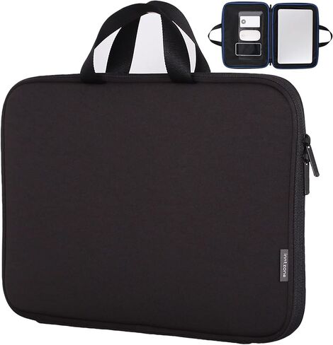 Laptop Sleeve 15.6 Inch, Protective Laptop Case with Handle & Inner Pocket, Lightweight Bag, Notebook Computer Carrying Cover (Blue) in Saudi Arabia