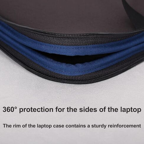 Laptop Sleeve 15.6 Inch, Protective Laptop Case with Handle & Inner Pocket, Lightweight Bag, Notebook Computer Carrying Cover (Blue) in Saudi Arabia