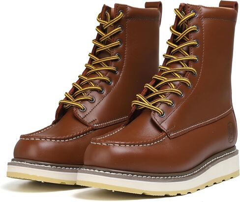 Work Boots for Men - 6" Composite/Soft Toe Mens Work Boots, Non-Slip Water Resistant EH Construction Work Shoes in Kuwait