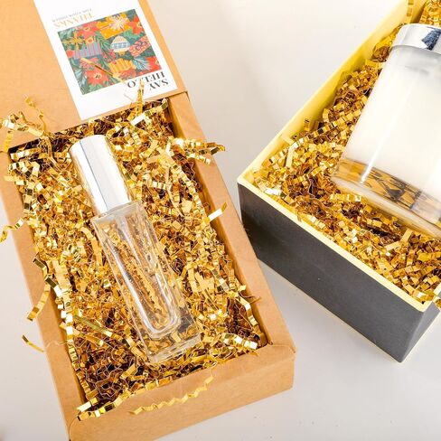 TCAIRG Gold Crinkle Cut Paper Shred Filler (1/2 LB) for Gift Wrapping and Basket Filling - Shredded Paper for Gift Box, Box Confetti Shredded, Box Stuffing in Saudi Arabia