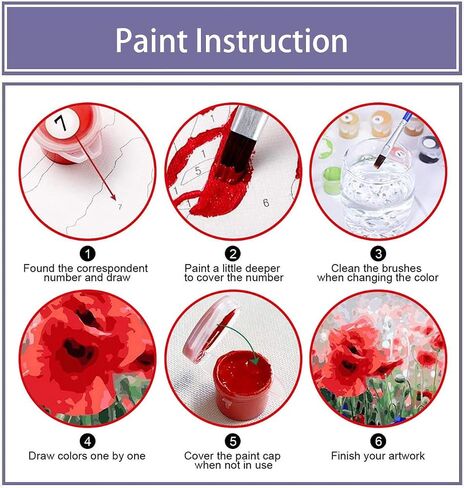 Eiazuiks Paint by Number for Adults with Frame. Paint by Numbers for Adults Beginner Drawing Paintwork with 2 Paintbrushes Paint Canvas Oil Painting 12" x 16" Bookshelf in Saudi Arabia
