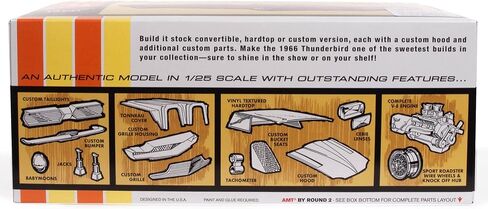 AMT 1966 Ford Mustang Fastback 2+2 1:25 Scale Model Kit in Kuwait