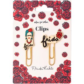 Frida Kahlo Paper Clip Set - Book Mark, Office Supplies, Frida Kahlo Gift, Paper Clip For Office , School