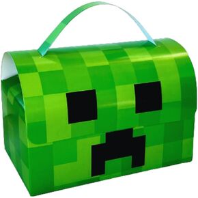 Jayd products, Mining Party Favor Box, (12 Pack) Miner Pixel Video Game Birthday Party Supplies