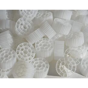 K3 Bio Filter Media Moving Bed Biofilm Reactor (MBBR) for Aquaponics, Aquaculture, Hydroponics - Ponds - Aquariums by Wholesale Koi Farm (6 Gallons)