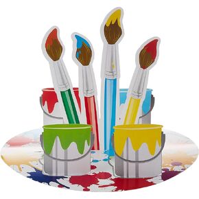 Art Party Centerpiece