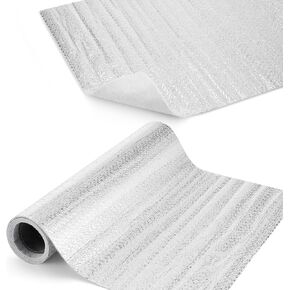 Treela 1 Roll 12 Inch x 1 Yard Heat Resistant Batting for Potholders Insulated Fabric Thermal Lining Batting for PotHolders Heat Reflective Fabric