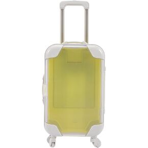 LOGOFUN Dollhouse Miniature Suitcase Luggage Trolley Case Model Mini House Accessories (Green)