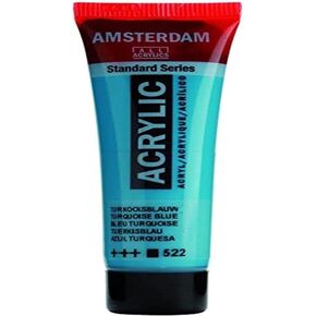 Talens : Amsterdam Standard : Acrylic Paint : 20ml : Turquoise Blue