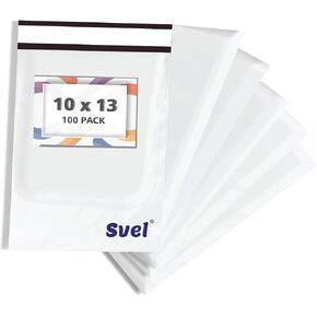 Poly Mailers, Poly Bags for Non-Fragile Items, Shipping Bags, Mailing Envelopes with Self Seal Adhesive Strip, Shipping Bags, Water-proof and Tear-Proof (10x13, 100, Piece)
