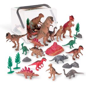 Terra by Battat – Farm Animal Figurines & Accessories – 60Pc Toy Animal Bucket For Kids – Farm Animal Toys – Cows, Pigs, Horses, Cats & More – 3 Years + – Country World