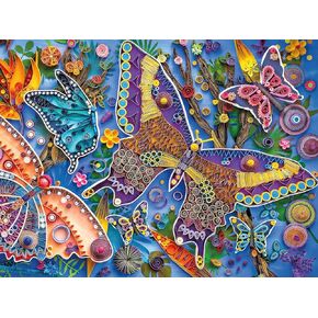 Ceaco - Sensory - Beautiful Butterflies - 750 Piece Jigsaw Puzzle