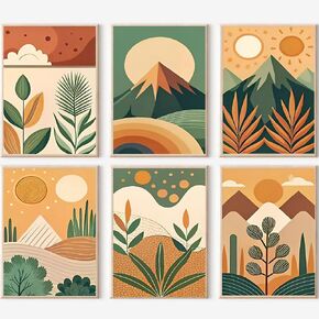 6 Pcs Paint by Numbers Kit for Adults, City Travel Easy Adult Paint by Number Kits on Canvas, DIY Acrylic Watercolor Adults’Paint-By-Number Kits Oil Painting Drawing Paintwork for Home Decor 10x14Inch in Kuwait