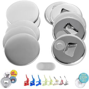 25 Sets of Bottle Opener Button Parts 2.25 inch (58mm) - Button Maker Supplies for Button Maker Machine