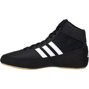 adidas Men's HVC Wrestling Shoe, Royal Blue/Yellow/Black, 15