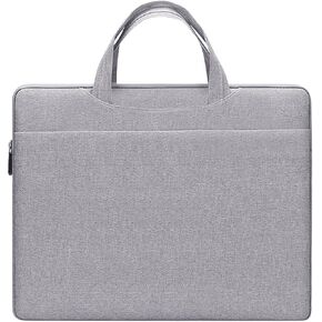 Portable Monitor Case for 15.6" Monitor Lightweight Protective Laptop Sleeve with Pocket Zipper, Grey