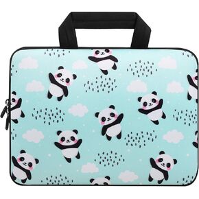Violet Mist 11 11.6 12 Inch Laptop Carrying Bag Laptop Sleeve Case Pouch Neoprene Computer Sleeve Notebook Briefcase Bag with Handle Waterproof Protective Handbag Tablet Travel Cover, Sunflower