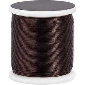 PH PandaHall 55 Yards 0.16mm White Beading String, Nylon Bracelet Beading Thread Seed Bead Thread Braided String for Leather Stitching Beading Friendship Bracelets Necklace Jewelry Making DIY Craft