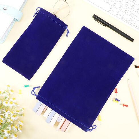 Adult Toy Storage Bags, 6 Pcs Black Velvet Drawstring Pouch Adjustable Toy Organizer Bags Foldable Ditty Bag for Women Men Toy Cosmetic Underwear Sunglasses Travel Camping (7×9.8 Inch, 4×7.9 Inch) in Saudi Arabia
