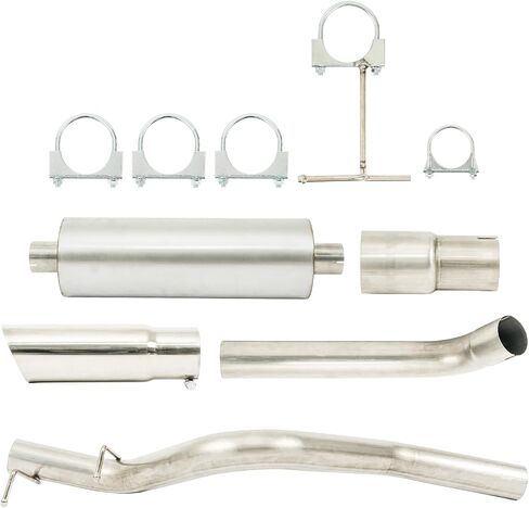 PHILTOP Cat-Back System, Stainless Steel Cat Back Exhaust System Fit for 2000-2006 Suburban 1500 5.3/5.7L; Yukon XL 1500 5.3L in Saudi Arabia