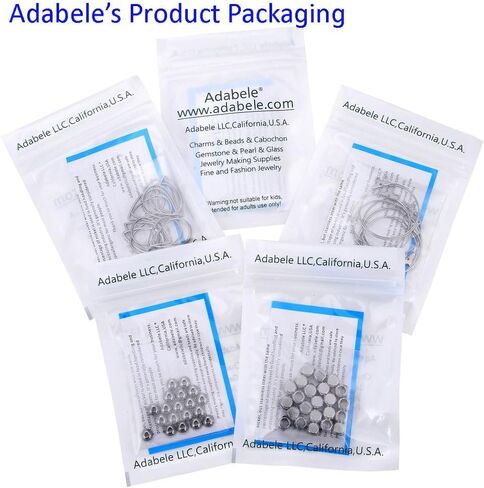 50pcs Adabele 316 درجة جراحية من الفولاذ المقاوم للصدأ من الفولاذ المقاوم للصدأ السوط الساحلية 18 ملم سلك الكلى الكلى (سلك 0.8 ملم/20 in Kuwait