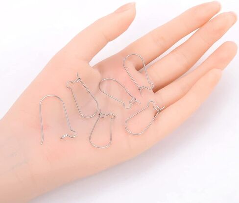 50pcs Adabele 316 درجة جراحية من الفولاذ المقاوم للصدأ من الفولاذ المقاوم للصدأ السوط الساحلية 18 ملم سلك الكلى الكلى (سلك 0.8 ملم/20 in Kuwait