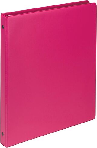 Samsill 1 Inch Document Storage Binder, Made in USA, FSC 100% Recycled Chipboard, Round Ring, 3 Ring Binder, Black in Saudi Arabia