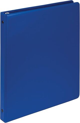 Samsill 1 Inch Document Storage Binder, Made in USA, FSC 100% Recycled Chipboard, Round Ring, 3 Ring Binder, Black in Saudi Arabia